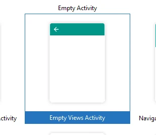 Android Studio Empty Activity