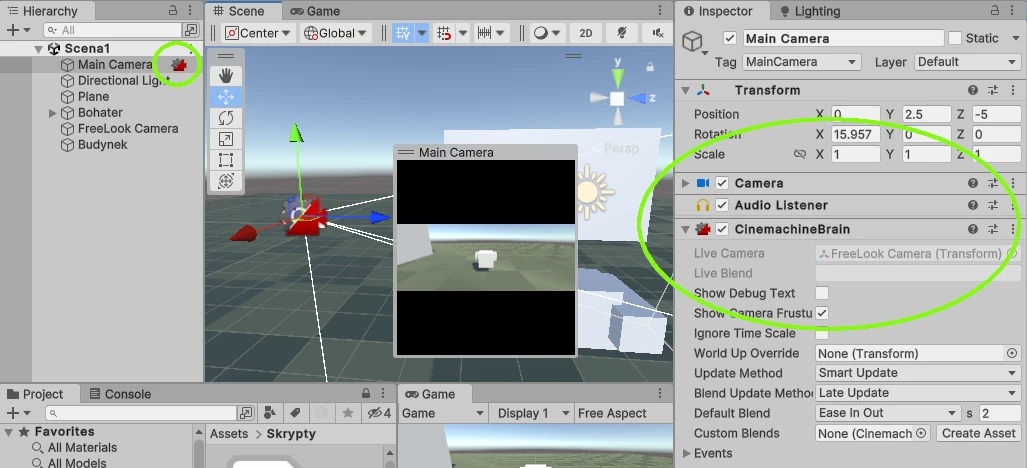 Cinemachine FreeLook Camera Unity