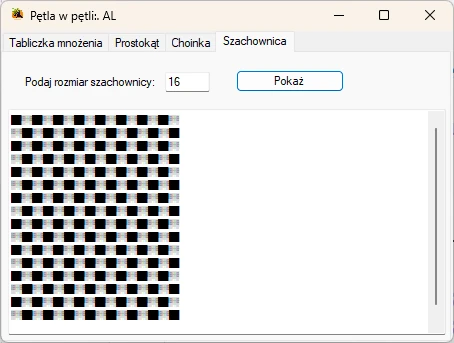 Iteracje zagnieżdżone. Pętla w pętli