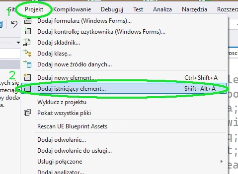 Dziedziczenie. Visual Studio C#