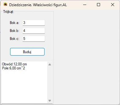 Dziedziczenie. Visual Studio C#