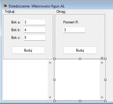 Dziedziczenie. Visual Studio C#