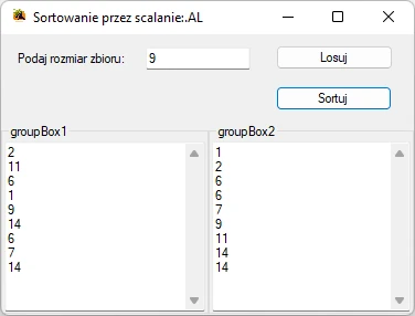 Sortowanie przez scalanie