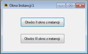 Okno pierwsze instancji (formatka Form5