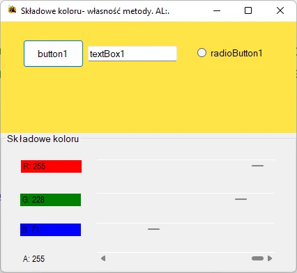 Podstawy obiektowości. Własności metody get, set